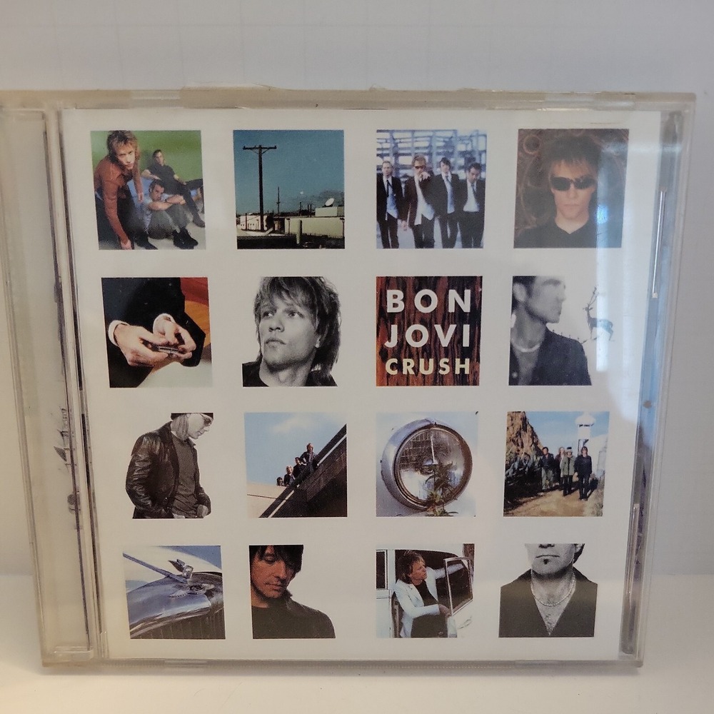 Bon Jovi Crush Audio CD 2000 Pop Rock Island Records 0731454247429